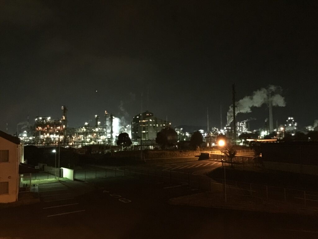 周南工場夜景