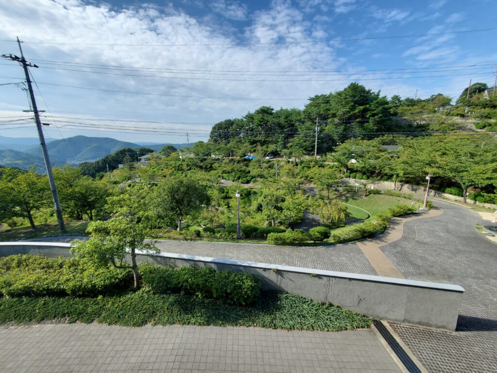 尾道市立美術館　外の景色